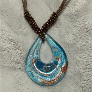 Vintage Venetian glass necklace